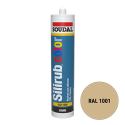 Soudal Siliconenkit RAL 1001 beige 300 ml