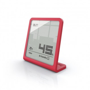 Hygrometer Selina Digitaal Chili Red