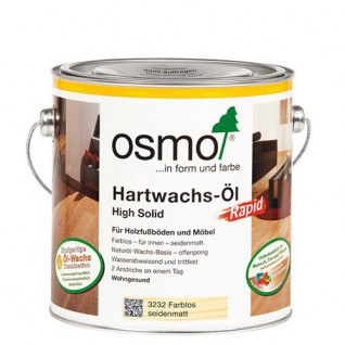 Osmo Hardwax olie Mat Polyx Rapid 3262, 2,5 Liter