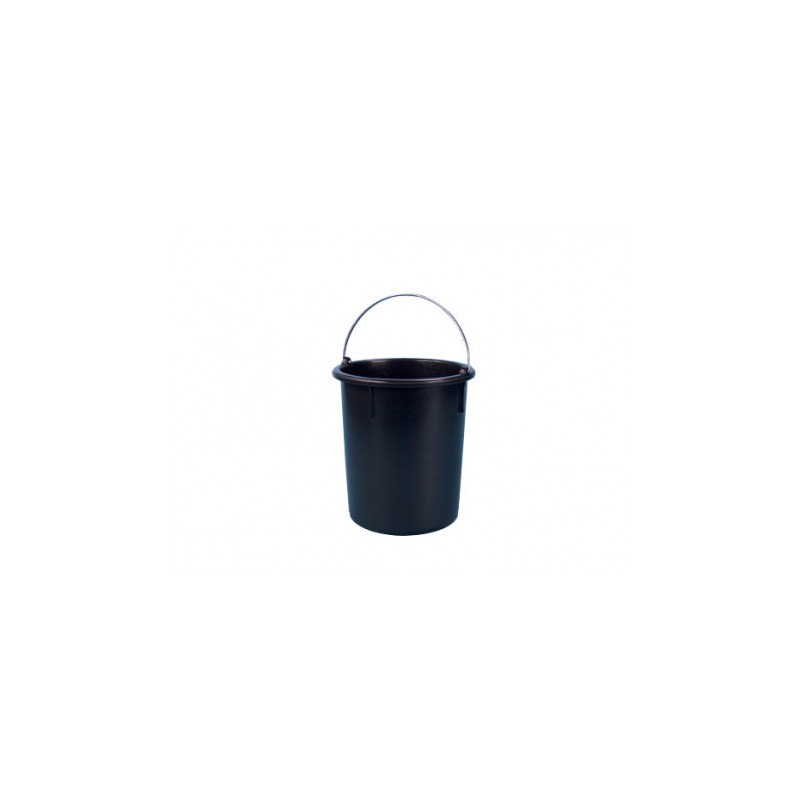 Mengemmer zwart met beugel (HDPE) 30 Liter