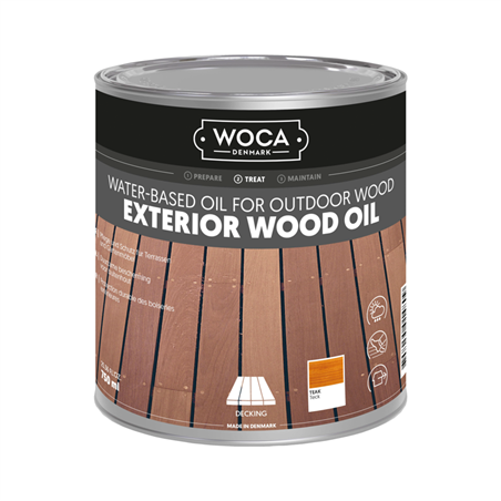 WOCA Exterior Oil TeakÂ 0,75 L