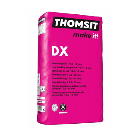 Thomsit egalisatie DX (PVC/parket) 25 kg