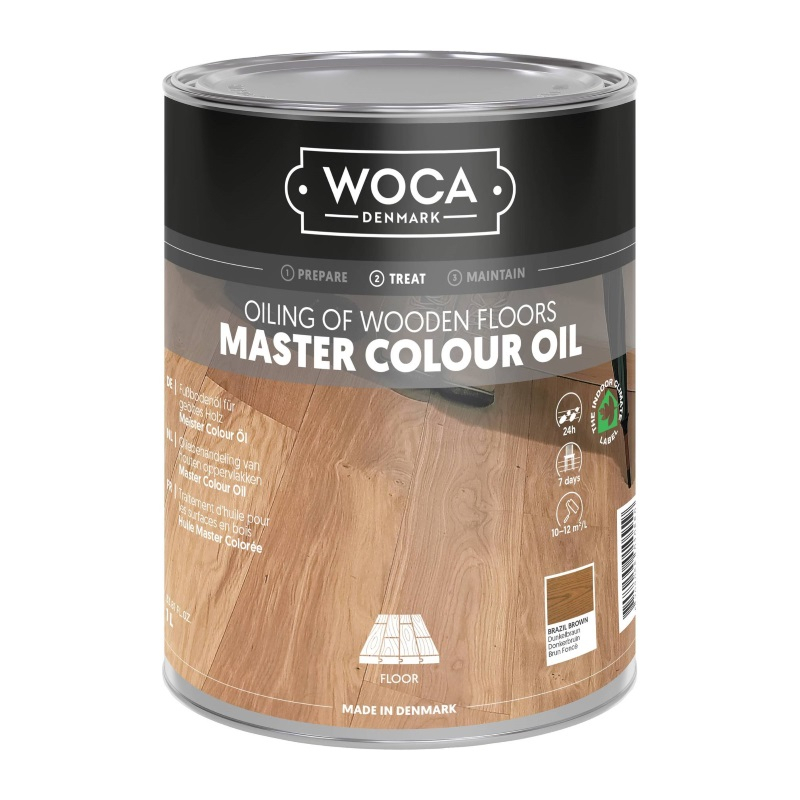 WOCA Master Colour Oil 102 brazil brown 1 L