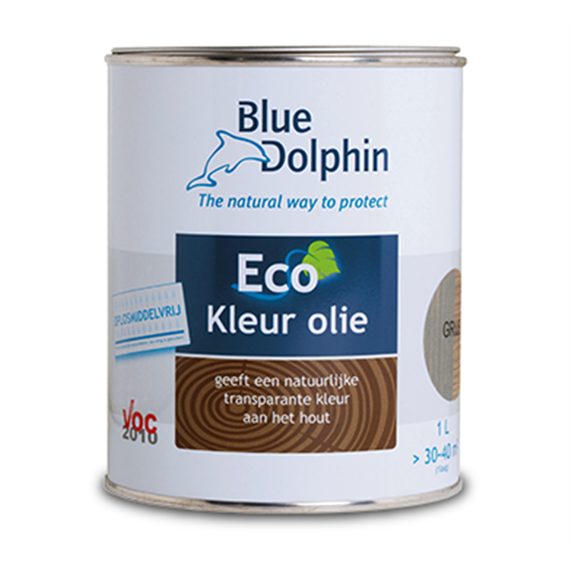 Blue Dolphin Eco kleurolie Transparant Wit