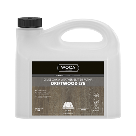 WOCA Drijfhoutloog wit 2,5 L