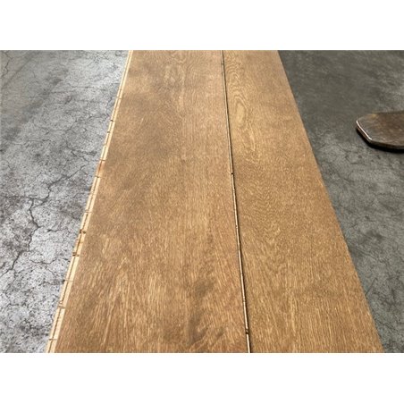 Lamelplank Eiken 14 x 189 x 1390 mm, zwaar gerookt onbehandeld