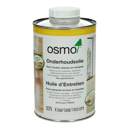 OSMO Onderhoudsolie 3079 Kleurloos mat 1 Liter