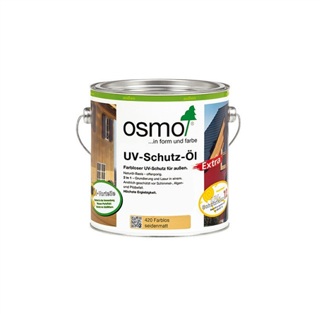 OSMOÂ UV-beschermingsolieÂ 420Â kleurloosÂ 0.75L