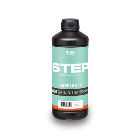 STEP Kurklak 1K 6460 satijn transparant 1 Liter