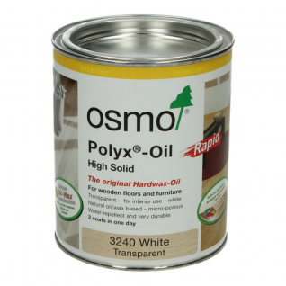 OSMO Polyx Rapid 3240 Transparant wit 0,75L