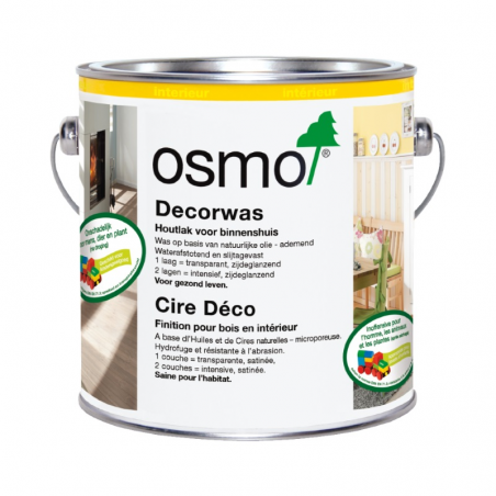 Osmo Decorwas Creativ 3186 Wit mat 0,125L