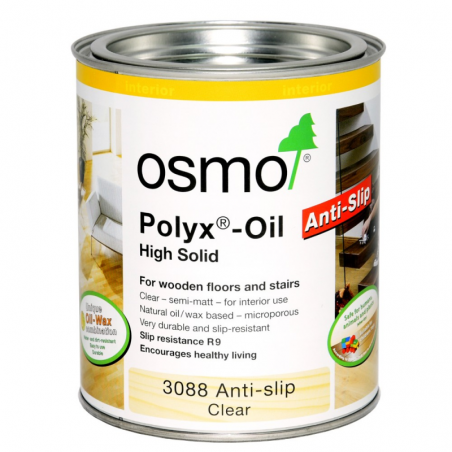 OSMO Hardwax Olie 3088 Kleurloos Anti-Slip R9 2,5L