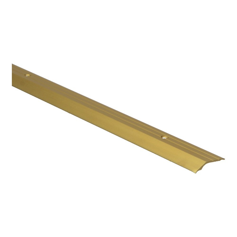 Overgangsprofiel schroef  5 mm alu goud, 270cm lang