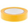 Afplaktape 25 mm rijstpapier hoogwaardig, oranje , 50 mtr