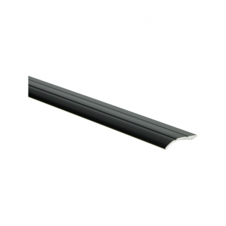 Overgangsprofiel zelfklevend 0-20 mm zwart, 100cm lang