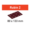 Schuurstrook Rubin STF-80x133/14-P 60-RU2/ 50st