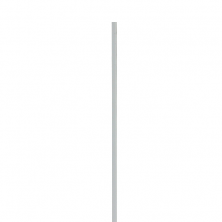 PVC Bies 2,3 x 3,5 mm x 100 cm grijs
