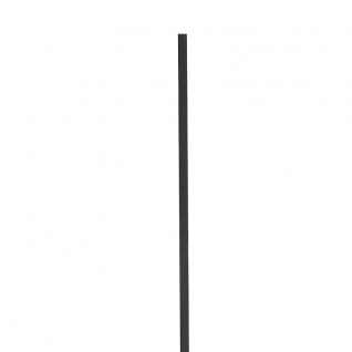 PVC Bies 2,3 x 3,5 mm x 100 cm zwart