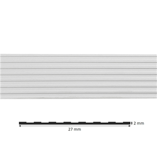 Trap antislip strip zelfklevend wit 2,7cm breed