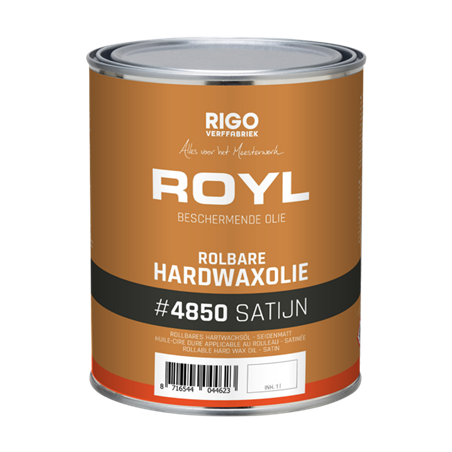 ROYL Rolbare Hardwaxolie 4800 Satijn 1 L