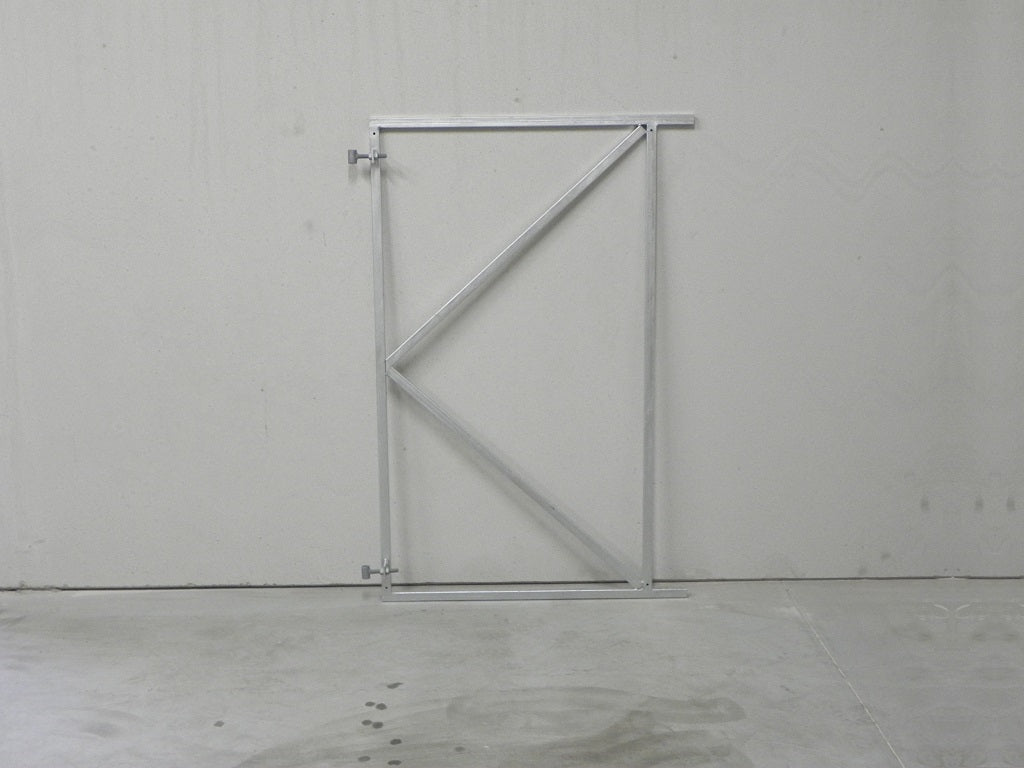 Poortframe 1550 x 1000 mm, verstelbaar Galvanisch verzinkt