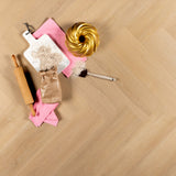 Douwes Dekker PVC dryback visgraat brioche Ultra Mat