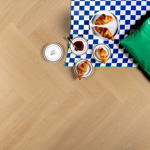 Douwes Dekker PVC dryback visgraat croissant Ultra Mat