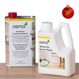 Osmo Onderhoudsset Wit (Wisch Fix + Onderhoudswas wit)