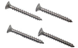 4.0 x 50 mm. Spaanplaatschroef platkop verzinkt kruiskop (pozidrive) 200 stuks