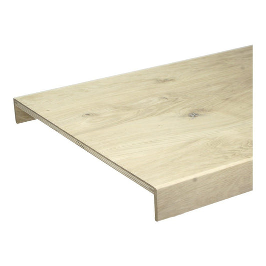 Traptreden Eur. Eiken Rustiek 920x570x60 mm (2x trapneus)