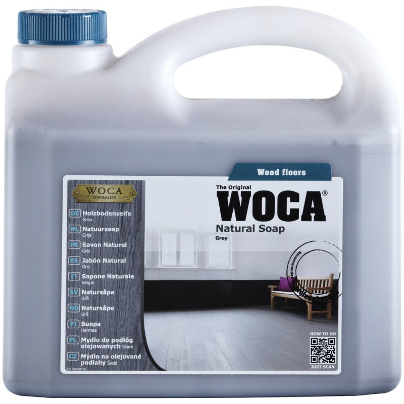WOCA Zeep Grijs 2,5 L