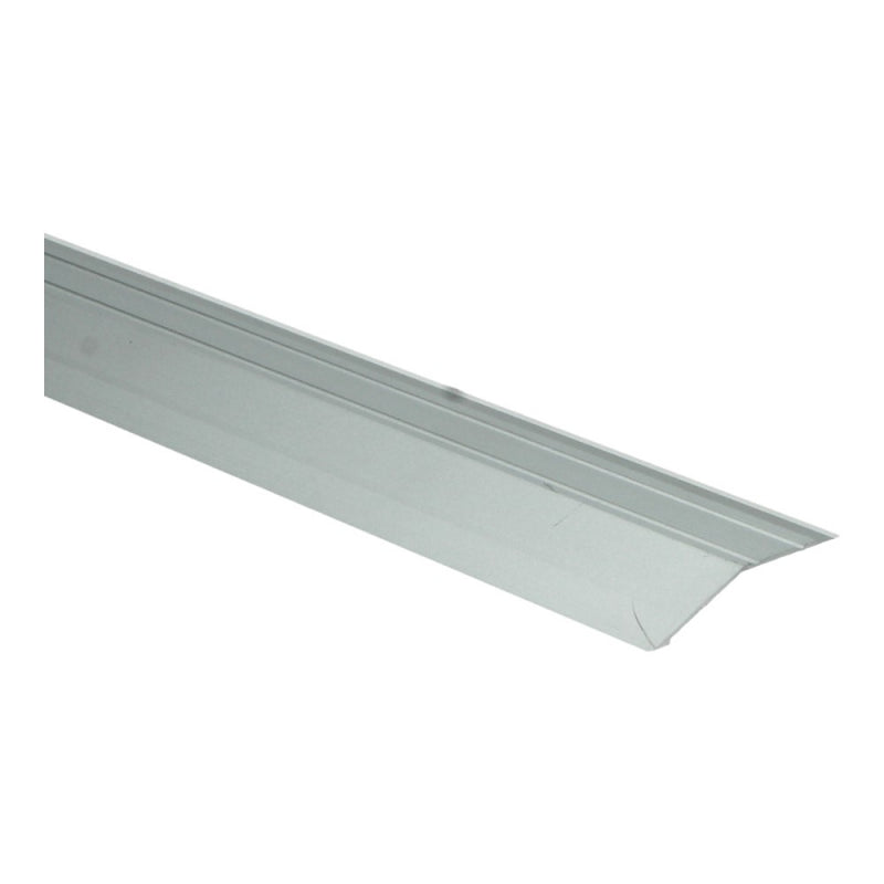 Overgangsprofiel zelfklevend 8 mm alu zilver, 100cm lang