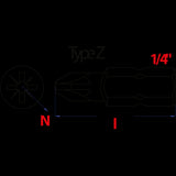 Bits Elite 25mm 1/4" C6.3 PZ 3 (2 stuks)