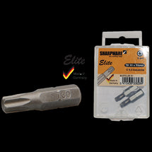 Bits Elite 25mm 1/4" C6.3 TX20 (2 stuks)