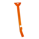 Aanslagijzer / Hielijzer professioneel zwaar (oranje)