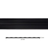 Trap antislip strip zelfklevend zwart 2,7cm breed