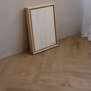DFD Genuine Oak Click Visgraat (PVC) 5x149x596 mm