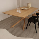 PVC regular Clean Oak PVC 22,8 x 122cm composiet click PVC met kurk (2,78 m2/doos)