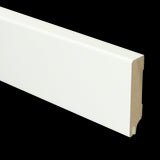 MDF Moderne plint 70x15 voorgelakt RAL 9016 + uitsparing