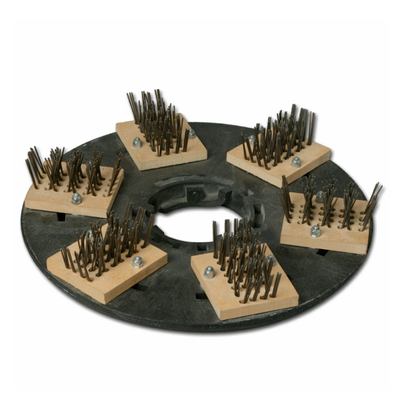 Aandrijfplaat stalen borstel 6E voor Woodboy