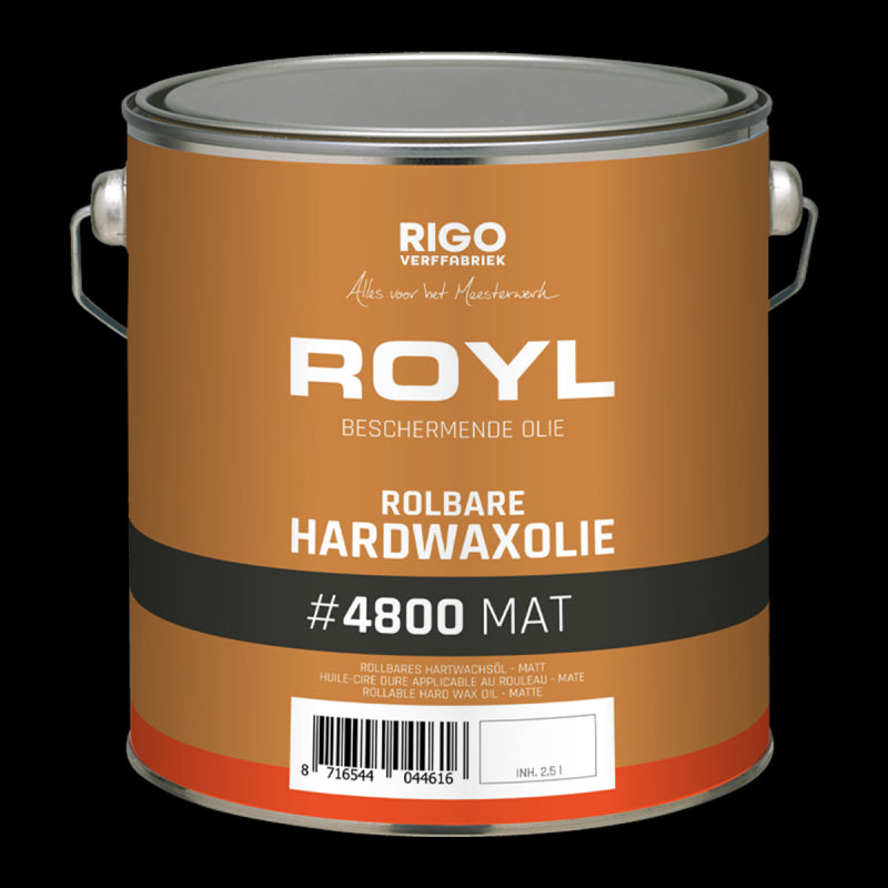 ROYL Rolbare Hardwaxolie 4800 Mat 1 L