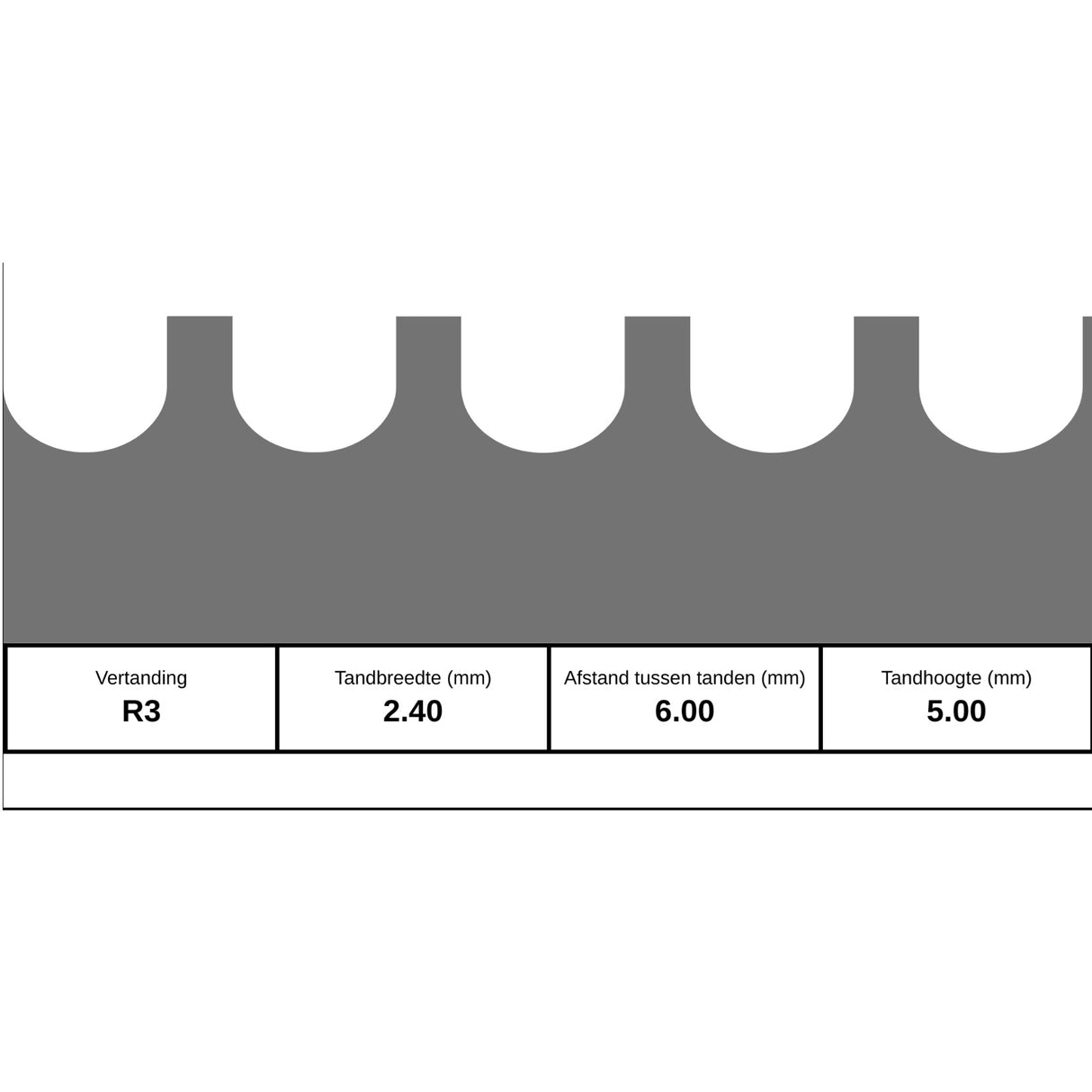 Vloeren rakel/spatel 60 cm R3